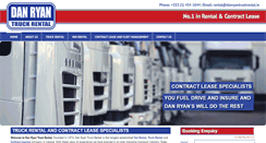 Desktop Screenshot of danryantruckrental.ie